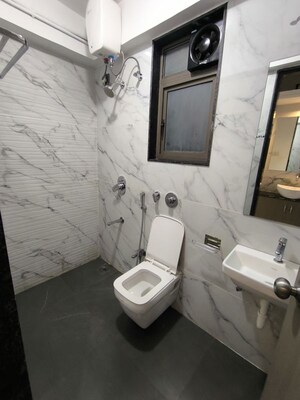Bathroom in 2 BHK Apartment at Dhanori – for Rent