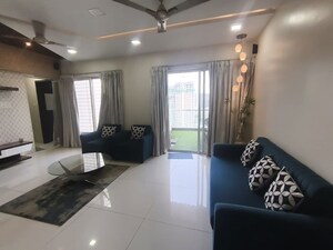 Living Room in 2 BHK Apartment at Kolte Patil 24K Sereno, Baner – for Rent