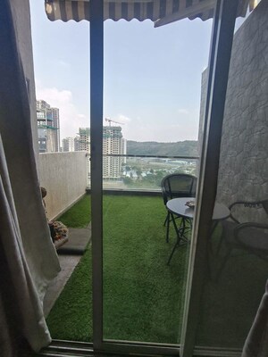 Balcony in 2 BHK Apartment at Kolte Patil 24K Sereno, Baner – for Rent