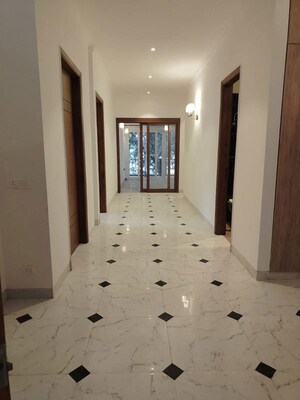 Building Lobby in 4 BHK Builder Floor at East Of Kailash – for Rent