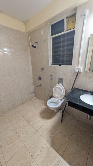 Bathroom in 2 BHK Apartment at Truspace Prima Domus, Balewadi – for Rent