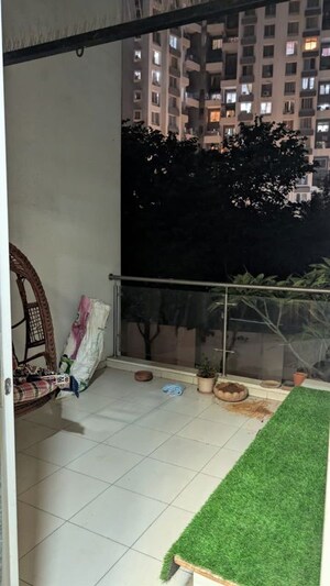Balcony in 2 BHK Apartment at Truspace Prima Domus, Balewadi – for Rent