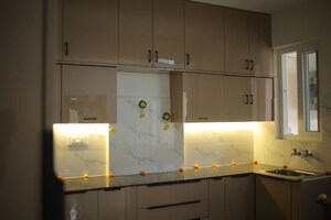 Kitchen in 3 BHK Apartment at Pothinamallayya Palem – for Sale