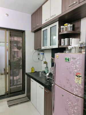Kitchen in 2 BHK Apartment at Ishwar Iris, Seawoods – for Sale