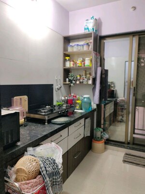 Kitchen in 2 BHK Apartment at Ishwar Iris, Seawoods – for Sale