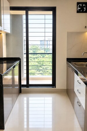 Kitchen in 2 BHK Apartment at Bhoomi Acropolis, Virar West – for Sale