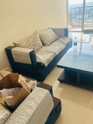 Living Room in 2 BHK Apartment at Signature Global The Millennia, Sector 37d – for Rent