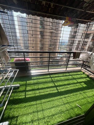 Balcony in 2 BHK Apartment at M.K Morya Heights, Kharghar – for Rent