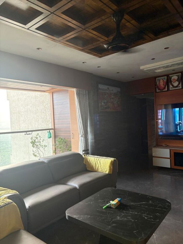 Living Room, nisarg-hyde-park 2 Bedroom 1200 Sq.Ft. Apartment In Kharghar Navi Mumbai 10699189