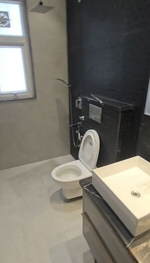 Bathroom in 3 BHK Apartment at Smart World Orchard, Sector 61 – for Rent
