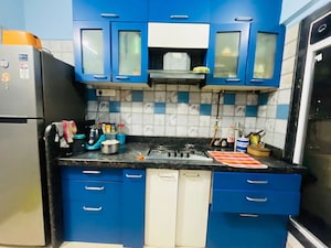 Kitchen in 3 BHK Apartment at Paradise Sai Mannat, Kharghar – for Rent