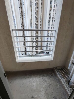 Balcony in 1 BHK Apartment at Puranik Rumah Bali, Ghodbunder Road – for Rent