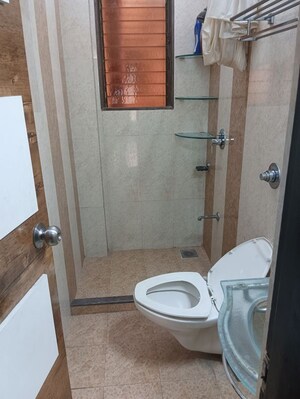 Bathroom in 2 BHK Apartment at Gemstar Symphony, Kandivali West – for Sale