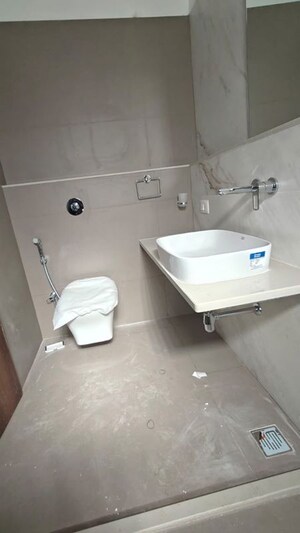 Bathroom in 3 BHK Apartment at One Meraki, Chembur – for Rent