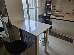Kitchen in 3 BHK Apartment at NG Grand Plaza, Ghansoli – for Rent