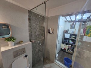Bathroom in 3 BHK Apartment at NG Grand Plaza, Ghansoli – for Rent
