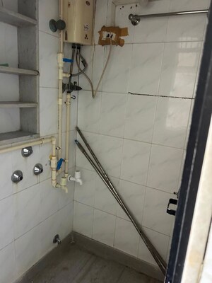 Bathroom in 1 RK Apartment at Neelam CHS Dadar, Dadar East – for Rent