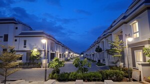 3 BHK Villa – Exterior View View at Greater Infra CS Rao Green Valley, Bachupally - for Sale
