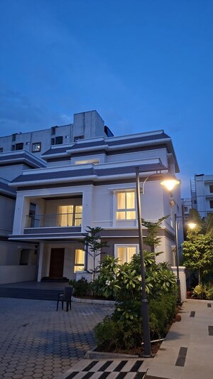 3 BHK Villa – Exterior View View at Greater Infra CS Rao Green Valley, Bachupally - for Sale