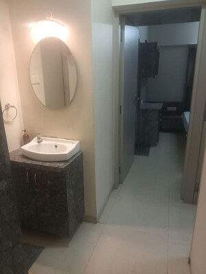 Bathroom in 1 BHK Apartment at Bombay Annexe, Vashi Sector 9 – for Rent