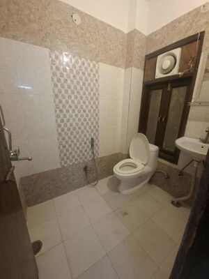 Bathroom in 2 BHK Builder Floor at Chattarpur – for Rent