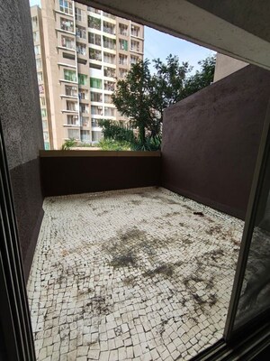 Terrace in 1 BHK Apartment at RNA NG Diamond Hill, Beverly Park – for Rent