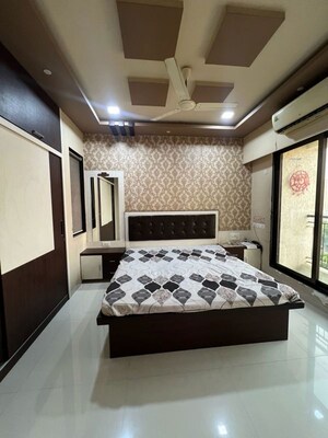 Bedroom in 2 BHK Apartment at Velocity Hill Spring Phase II, Ghodbunder Road – for Rent