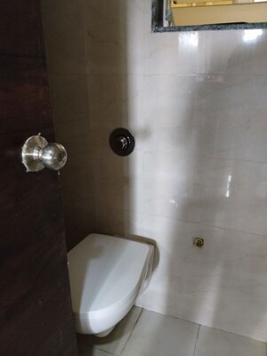 Bathroom in 1 BHK Apartment at DGS Sheetal Tapovan, Malad East – for Rent