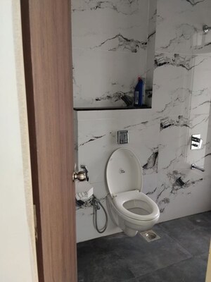 Washroom in 3.5 BHK Apartment at Vora Centrico, Malad West – for Rent