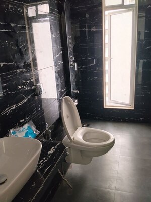 Bathroom in 3.5 BHK Apartment at Vora Centrico, Malad West – for Rent