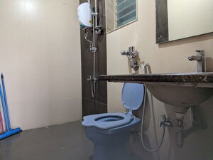 Bathroom in 2 BHK Apartment at Shrishti Synchronicity, Chandivali – for Rent