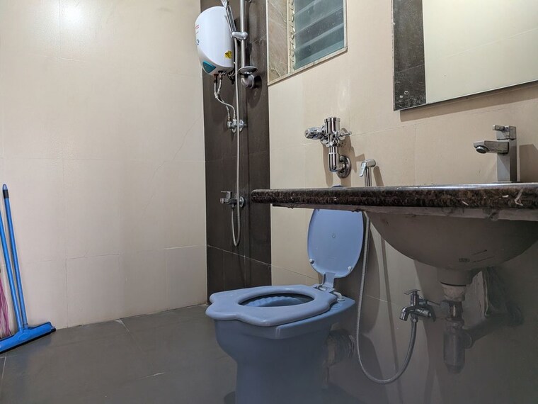Bathroom, shrishti-synchronicity 2 Bedroom 1035 Sq.Ft. Apartment In Chandivali Mumbai 10699359