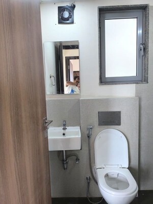 Bathroom in 2 BHK Apartment at Piramal Vaikunth, Balkum Pada – for Rent