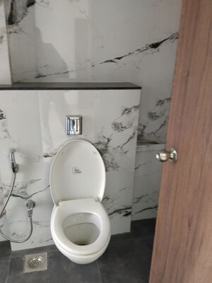 Bathroom in 2 BHK Apartment at Vora Centrico, Malad West – for Rent