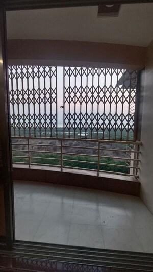 Balcony in 2 BHK Apartment at Beverly Park, Nerul – for Rent