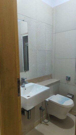 Bathroom in 2 BHK Apartment at Beverly Park, Nerul – for Rent