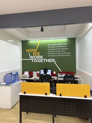 Team Area in  Office Space at Mighty Universal Majestic, Chedda Nagar – for Rent