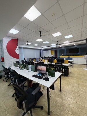 Team Area in  Office Space at Mighty Universal Majestic, Chedda Nagar – for Rent