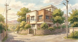  Villa – Exterior View View at Undri - for Sale