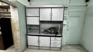 Kitchen in 1 BHK Apartment at Koteshwar Nagar CHS, Andheri East – for Rent