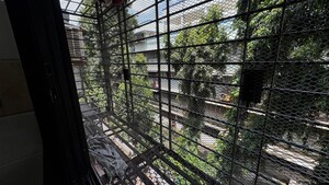 Balcony in 1 BHK Apartment at Koteshwar Nagar CHS, Andheri East – for Rent