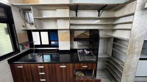 Kitchen in 1 BHK Apartment at Koteshwar Nagar CHS, Andheri East – for Rent