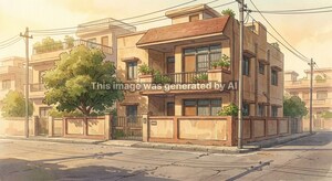  Apartment – Exterior View View at Shalimar Garden Extension I - for Sale