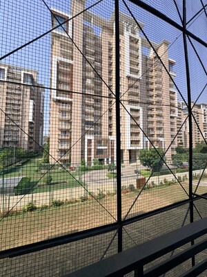 Balcony in 3 BHK Builder Floor at Orris Atulyam, Sector 83 – for Rent