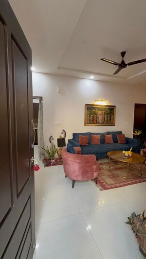 Living Room in 3 BHK Apartment at Godrej South Estate Okhla, Okhla – for Sale