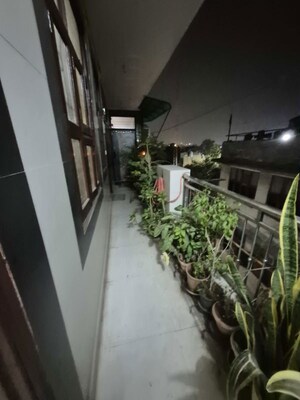 Balcony in 2.5 BHK Builder Floor at Mayur Vihar – for Rent