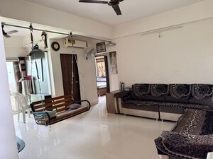 Living Room in 4 BHK Apartment at Vastrapur – for Sale