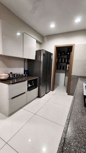 Kitchen in 4 BHK Apartment at Vastrapur – for Sale