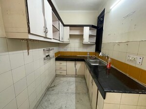 Kitchen in 2 BHK Builder Floor at Malviya Nagar – for Rent