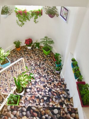 Balcony in  Pg at Vibhuti Khand – for Rent